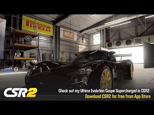 【CSR2】Evolution Coupe Supercharged, shift & tune for 7.177