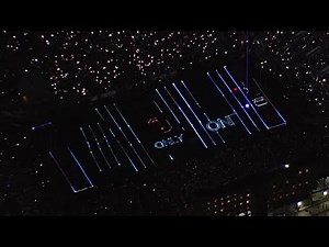 WATCH: Sky 5 shows electrifying laser show at Oklahoma Memorial Stadium before OU-Alabama