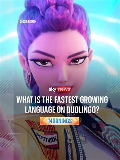 Speaking to Sky’s @wilfred.frost, Duolingo founder and CEO Luis von Ahn explained why Korean has become the fastest-growing language on the platform. #kpop #duolingo #languages #korean