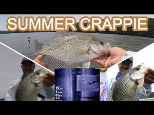 HOW TO SEARCH for DEEP SUMMER CRAPPIE | Guntersville