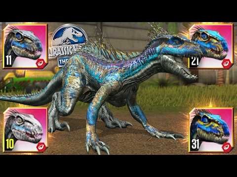 INDORAPTOR GEN 2 MAXED!!! | Jurassic World - The Game - Ep596 HD