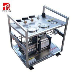 [Hot Item] Air Drive Pneumatic Booster Pump Gas Unit Transfer and Refilling High Pressure Testing Machine