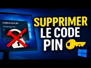 🔐💻 Supprimer le Code PIN sur Windows 10 en 2 Minutes !