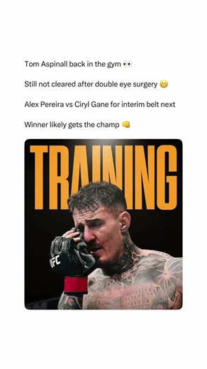 Aspinall Back But Not Cleared 👀