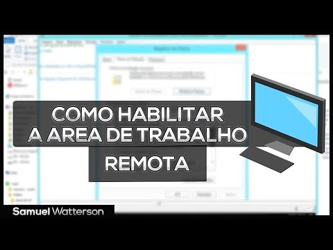 Como HABILITAR A AREA DE TRABALHO REMOTA no WINDOWS 10