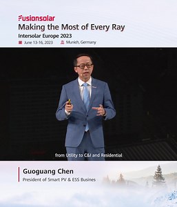 #FusionSolar will insist on three global strategies to accelerate the energy transition, accelerating innovative technology development, promoting high-quality industry development and consolidating win-win ecosystems. #MakingTheMostofEveryRay | Huawei Digital Power