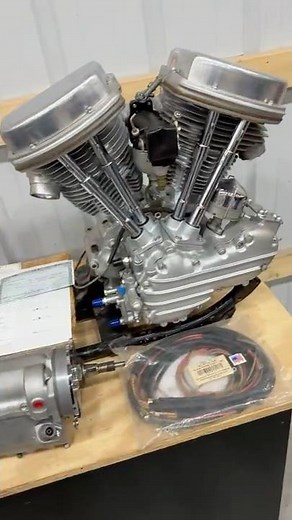 Rare Rebuilt 6-Bolt ’55 Panhead motor w/ matching trans… AMCA Oley Score! Chopper Build Coming Soon!