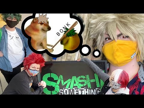 Can Bakugo PASS on SMASHing Deku?? | Cosplay OUTING | My Hero Academia