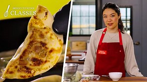 Easy crispy cabbage mushroom potsticker recipe