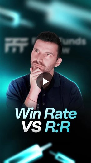 Win rate or risk to reward, which one actually matters more? A high win rate looks good, but without strong risk to reward, one loss can wipe out multiple wins. Even with a 40% win rate, you can… | ForexFundsFlow