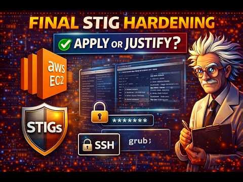 Final STIG Hardening in AWS EC2 | Secure Boot, SSH Lockdown & Session Controls Explained