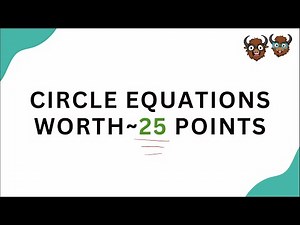 SAT Math: Circle Equations