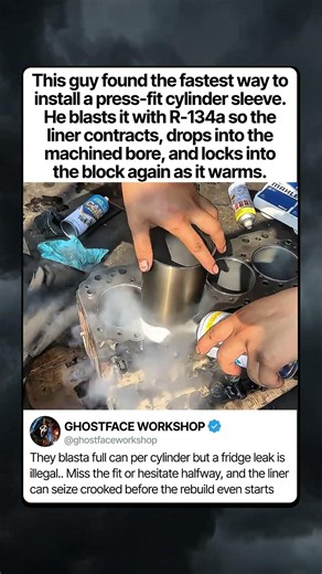 THE COLD CYLINDER LINER TRICK