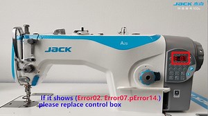 #JackServiceClass #QuickService Jack A2S lockstitch control box solutions of Error 2 SOFTWARE OVERCURRENT/ Error 7 CURRENT CIRCUIT/ Error 14 MAIN-BOARD READING EEPROM #Jack #Jacksewingmachine #lockstitchmachine | Jack Technology Co., Ltd