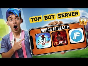 I Tried Top 3 BOT SERVER Server In Free Fire! 😱