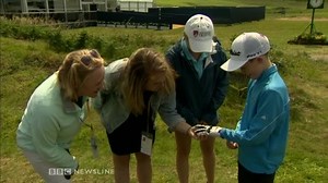 11K views · 48 reactions | The biggest stars in golf are in Portrush this week for the Open Golf Championship. The competition starts on Thursday but with practice rounds ahead of that, it’s a chance to get up close to the golfing greats in a more relaxed atmosphere as BBC Newsline’s Mark Simpson reports: | BBC Newsline | Facebook