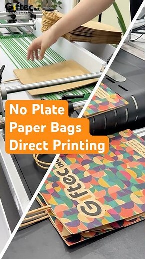 Paper Bag Printing in Seconds! 🤯 Direct-to-Bag Digital Printer