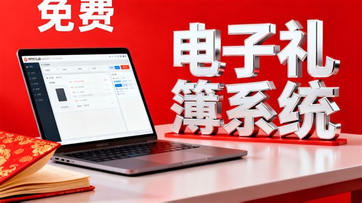 【开源】一款免费的电子礼簿系统