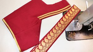 Beautiful Blouse Neck Design | Simple and Easy Blouse Design #stitchingclass #designerblouse #blousedesigns #blouse #blousedesign | Stitching Class