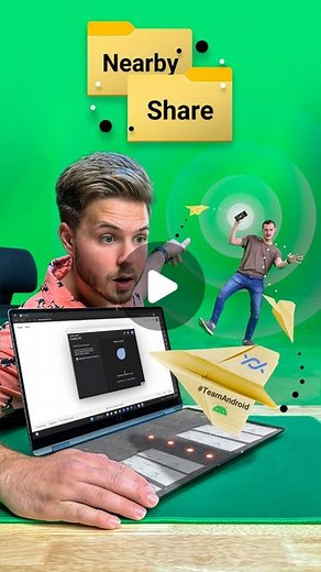 Caleb Natale | #TeamAndroid #Sponsored Buckle up, because file transferring just got a first class ticket thanks to @Android 's Nearby Share now available... | Instagram