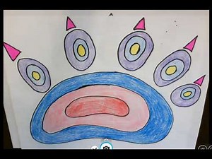 Norval Morrisseau-Inspired Bear Paw Drawing: Animal Shape Art Tutorial