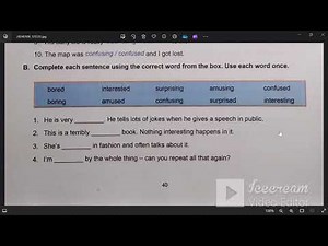 Grade 12 English Unit 4 4B Vocabulary