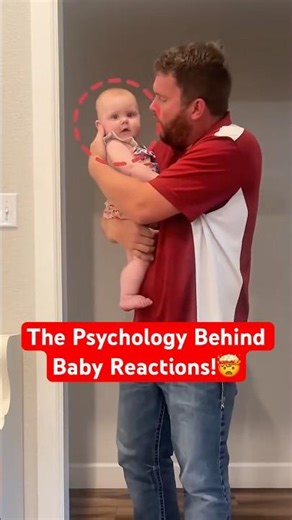 Your Baby's Reaction Depends on YOUR Face #psychology #baby #parenting