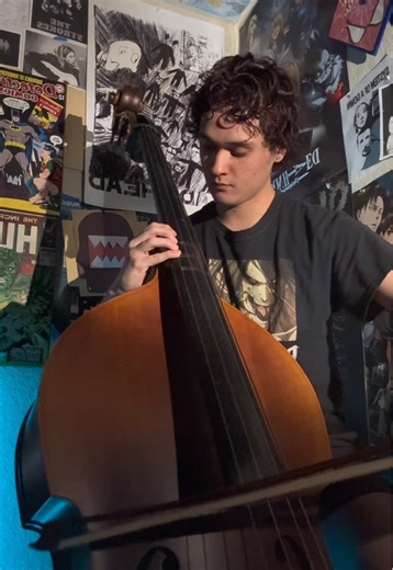 Golden Brown Double Bass Cover