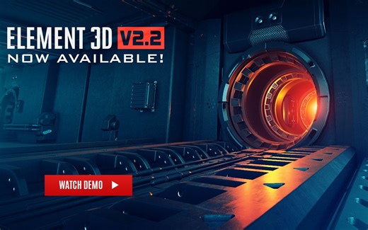 Element 3D V2.2 New Features!（重量级插件Element 3D）