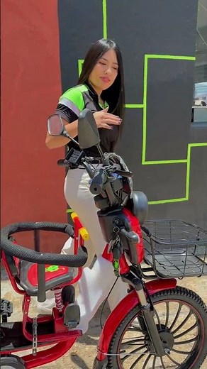 The perfect family electric bike for you! 💖⚡️