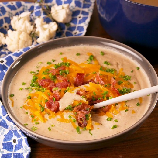 5M views · 13K reactions | This is basically low-carb potato soup—and...
