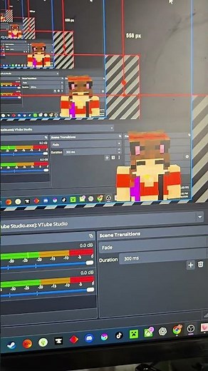 minecraft skin i fully customized on skindex and turned into vtube model using ‪@HeyItsAnjello‬