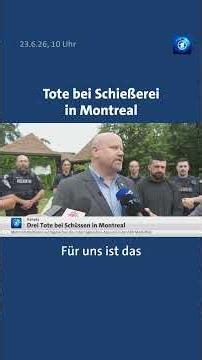 Montreal: Tote bei Schießerei in Hotel #tagesschau #nachrichten #news #kanada #montreal #schüsse