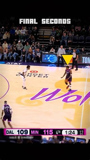 Ant-Man Back-to-Back Buckets Sealing the Game 🗑️ Mavs vs Wolves #nba #shorts