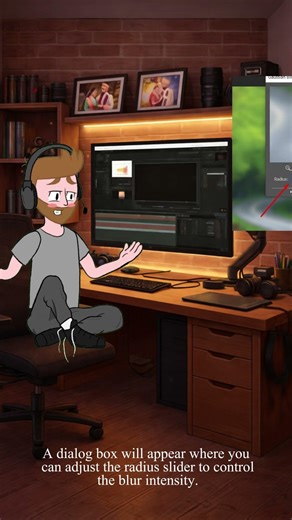 Learn Gaussian Blur in under 1 min #explore #photoshop #adobe #artist #tutorial