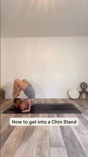 How to do a chin stand
