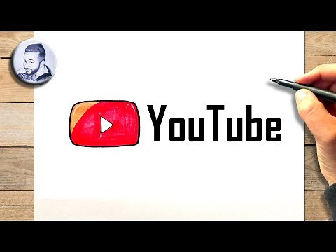 Comment dessiner le logo YouTube dessin facile à faire