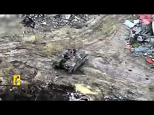Hezbollah colpisce un carro MERKAVA e un APC NAMER con ATGM/loitering