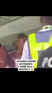 9 comments | #VIOLENCE CONTRE LES #FEMMES : #FERRÉ #GOLA MALPOLI !!  Avec des #albums invendus et un #français malade !! Sans certification de disque d'Or depuis le début de sa carrière, l'artiste local Ferré GOLA, pour finir sa colère, il a attaqué la chroniqueuse Sarah TOLA à l'aéroport - voir vidéo !! 路  藍 | KongoTimes | Facebook