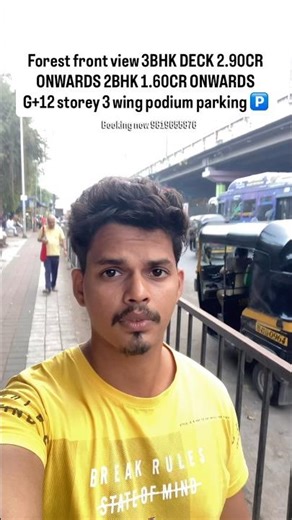 Lifetime open forest view 3bhk deck apartment in Borivali #3bhk #hometour #interior #homedecor #flat