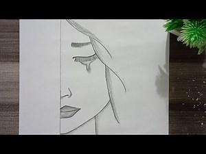 How to Draw a Sad Crying Girl | Easy Girl Drawing for Beginners | Pencil Sketch Art