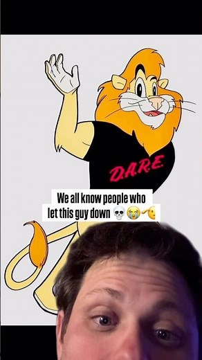 We All Know Someone Who Failed Him 😭 #DARE #90sNostalgia #DarrenTheLion #Throwback #retro #lol