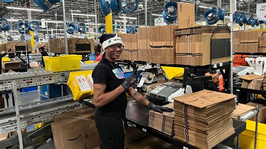 Inside look: How Amazon, USPS ship thousands of packages each day from Maryland