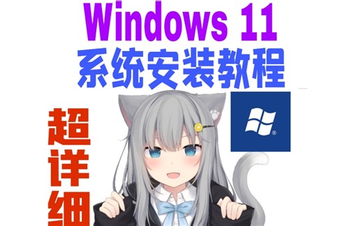 【系统安装】Windows11安装视频教程 超详细