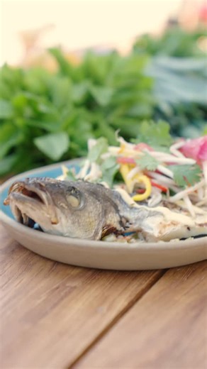 Chef Steph breaks down the secret sauce behind our wood-fired branzino 🐟 Thai-style sweet and sour meets pickled veggies for a flavor combo that just works. Hear it straight from the source. | Treehouse Hotels