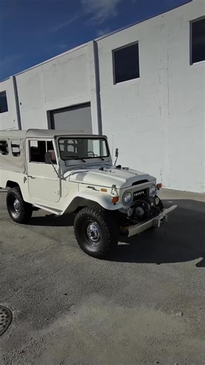 The FJ Company on Instagram: "This 1970 FJ43 is off to its new owner! A pre-owned build by FJCO, freshly inspected and tuned, sold with the help of our friends at Classic.com! Are you looking for a pre-owned FJ43 of your own? We have 2 more ready and available now! #fjco1970fj43white #vintageair #FJ40 #FJ43 #bj40 #vintage4x4 #toyotalandcruiser #4x4 #toyotaclassic #landcruiser #customFJ40 #FJrestoration #Toyota4x4 #classictoyotatrucks #classic4x4 #classiccar #braidwheels"