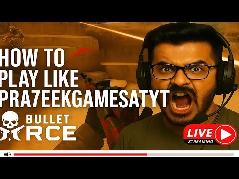How to Play Like Pra7eekGamesAtYT - The CRAZIEST Bullet Force Streamer EVER