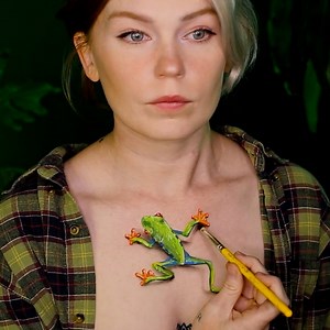 5.5K views · 49 reactions | Super Realistic Frog Painting  | Jo Steel | Facebook