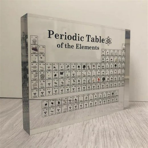 Feel the Earth's energy in each of these Real-Element Periodic Tables! ✔ Safe to handle & store✔ Perfect educational giftGet it here | Datactively | Facebook