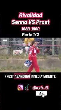 Senna vs Prost 1989 definición del mundial en Suzuka, Japón #f1 #ferrari #mclaren #parati #senna